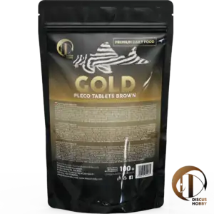 Discus Hobby Premium Daily Food Gold Pleco Tablets Brown
