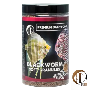 Discus Hobby Premium Daily Food Blackworm Soft Granules