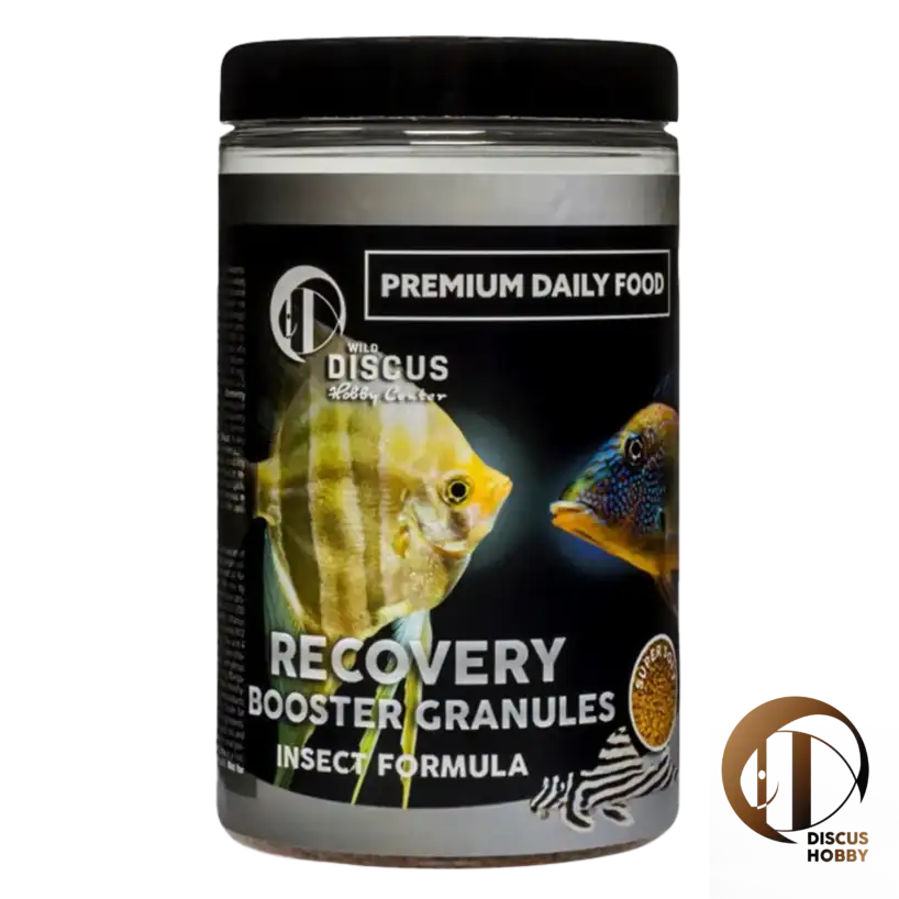 Discus Hobby Premium Daily Food Recovery Booster Granules Insect Formula