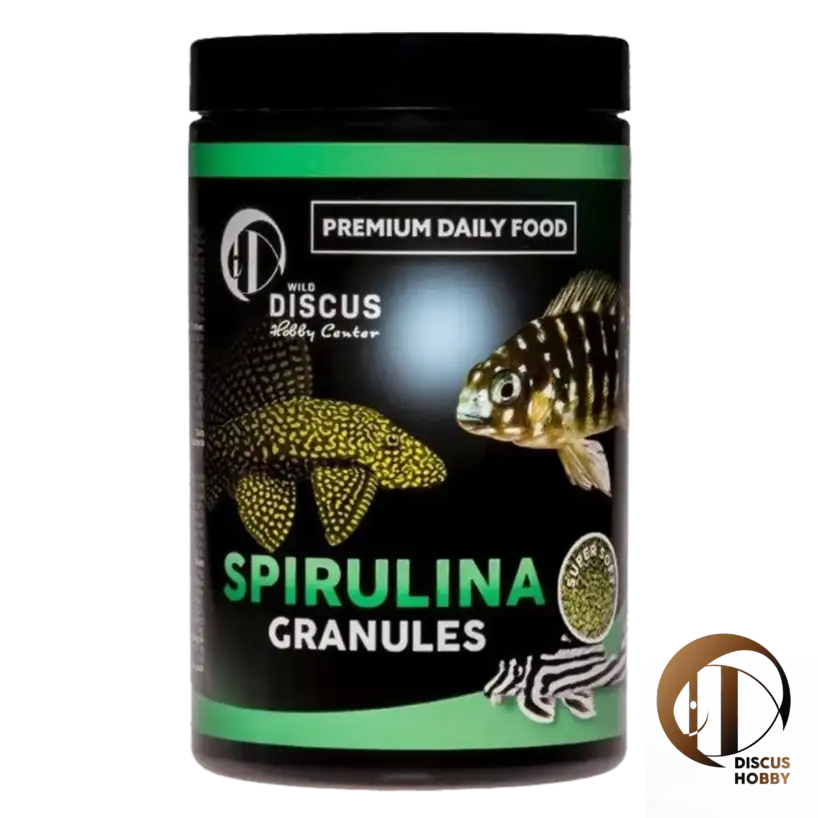 Discus Hobby Premium Daily Food Spirulina Granules
