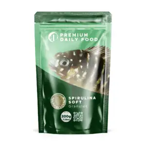 DISCUS HOBBY Premium Daily Food Spirulina Soft Granules