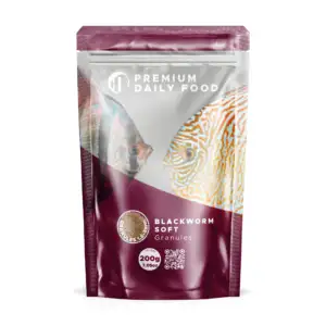DISCUS HOBBY Premium Daily Food Blackworm Soft Granules