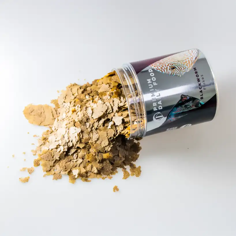 PREMIUM DAILY FOOD Blackworm Flakes