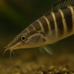 Half Banded Spiny Eel (Macrognathus circumcinctus)