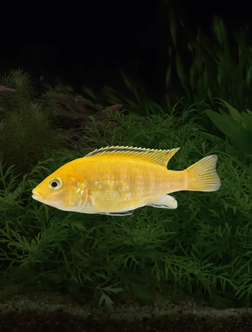 yellow-lab-01 Yellow lab cichlid